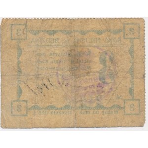 Bedzin, 3 kopecks 1915