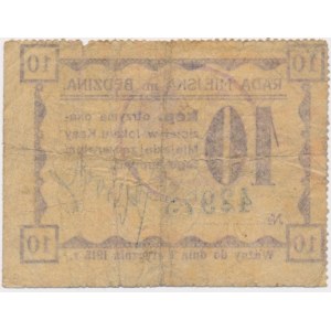 Będzin, 10 kopiejek 1915