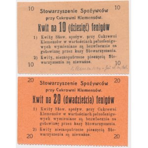 Klemensów, Stowarzyszenie Spożywców, 10-20 fenigów (2 szt.)