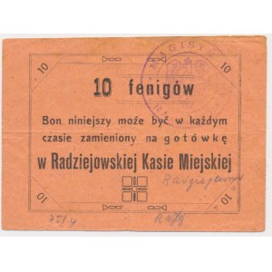 Radziejów, 10 fenigów 1916