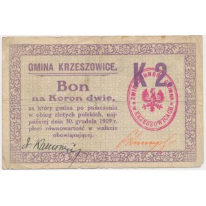Krzeszowice, 2 korony 1919