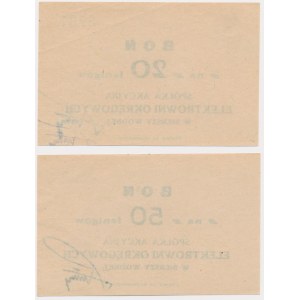 Siersza Wodna, zestaw 20-50 fenigów 1919 (2 szt.)