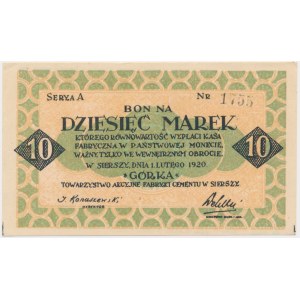 Siersza Górka, 10 marek 1920