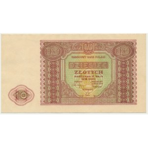 10 złotych 1946 - papier kremowy