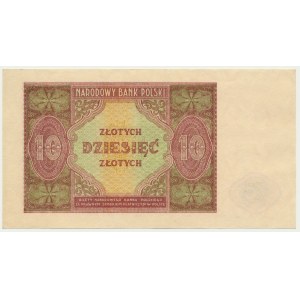 10 złotych 1946 - papier kremowy
