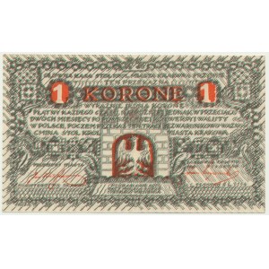 Kraków, 1 korona 1919 - A -