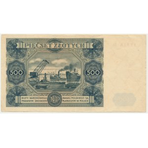 500 zlotých 1947 - D -