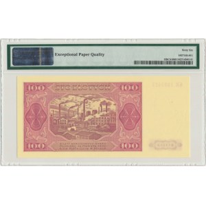 100 złotych 1948 - WZÓR - KR - PMG 66 EPQ