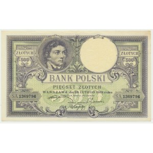 500 zloty 1919 - SA. -