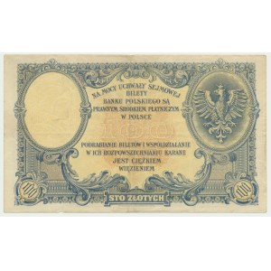 100 złotych 1919 - S.A -