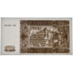 Krakowiak, 1.000 złotych 1941 - MCSM 565 - z certyfikatem od Cz.Miłczaka