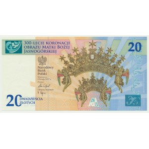 20 Gold 2017 - 300th Anniversary of the Coronation of the Image of Our Lady of Jasna Gora -.
