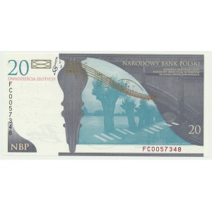 20 złotych 2010 - Fryderyk Chopin