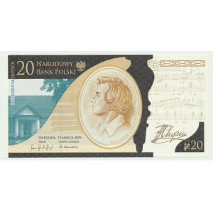 20 złotych 2010 - Fryderyk Chopin