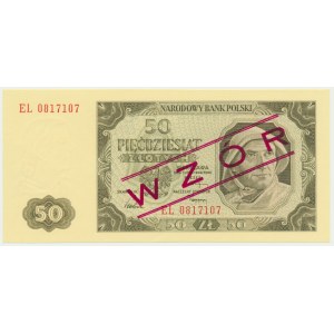 50 złotych 1948 - WZÓR - EL -