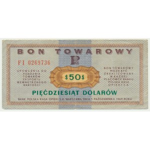 Pewex, 50 dolarów 1969 - FI -
