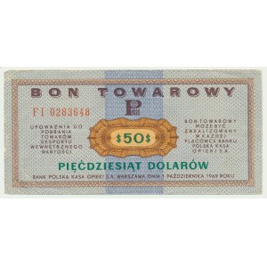 Pewex, 50 dolarów 1969 - FI -