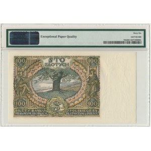100 złotych 1934 - Ser. AV. - znw. +X+ - PMG 66 EPQ