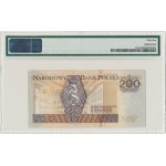 200 złotych 1994 - YA 0000007 - PMG 55 - seria zastępcza - NISKI NUMER