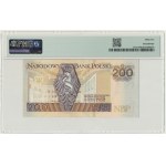 200 złotych 1994 - ZA - PMG 55 - seria zastępcza TDLR - rzadsza