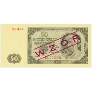 50 złotych 1948 - WZÓR - EL -