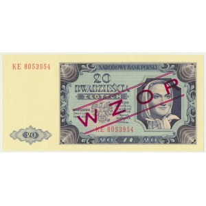 20 złotych 1948 - WZÓR - KE -