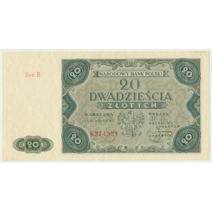 20 złotych 1947 - B -