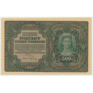 500 marek 1919 - I Serja BA -