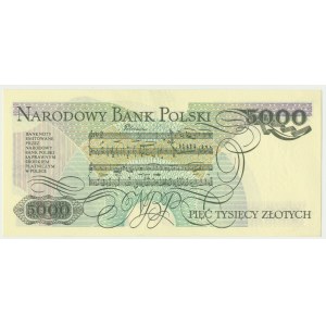 5.000 złotych 1982 - BW -