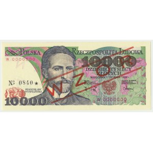 10.000 złotych 1988 - WZÓR - W 0000000 - No. 0840 -