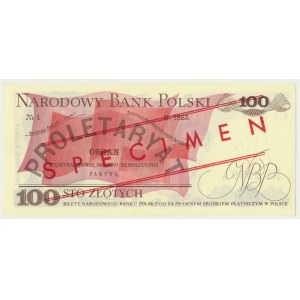 100 złotych 1979 - WZÓR - EU 0000000 - No.0289 -