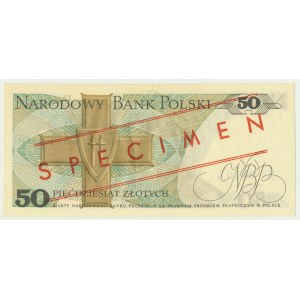 50 złotych 1975 - WZÓR - A 0000000 - No.0240 -
