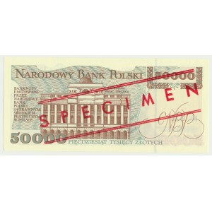 50.000 złotych 1993 - WZÓR - A 0000000 - No.0478 -
