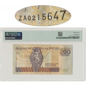 200 gold 1994 - ZA - PMG 25 - TDLR replacement series - rarer