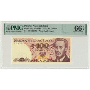 100 złotych 1976 - DY - PMG 66 EPQ