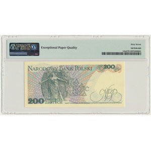 200 złotych 1986 - CZ - PMG 67 EPQ