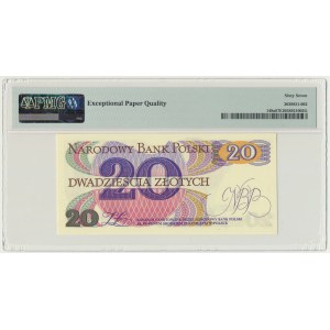 20 złotych 1982 - R - PMG 67 EPQ