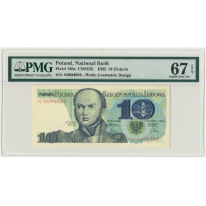 10 or 1982 - N - PMG 67 EPQ