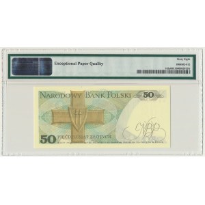 50 złotych 1975 - BS - PMG 68 EPQ