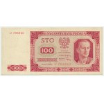 100 złotych 1948 - U - ILUSTROWANY W KATALOGU CZ.MIŁCZAKA