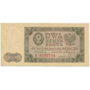 2 gold 1948 - R -.