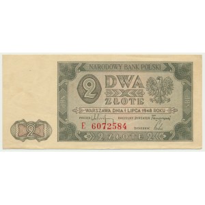2 złote 1948 - E -