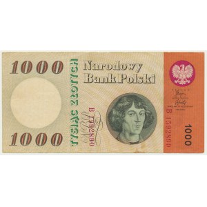 1.000 złotych 1965 - B -
