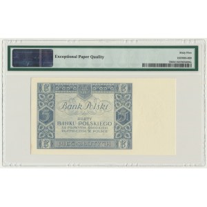 5 złotych 1930 - Ser.CU. - PMG 65 EPQ