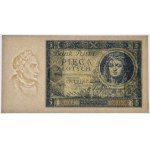 5 złotych 1930 - Ser.CU. - PMG 65 EPQ