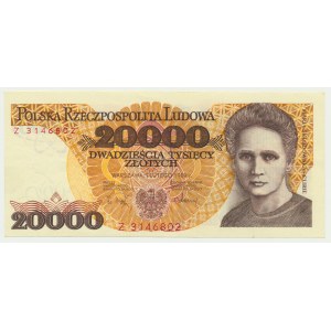 20.000 złotych 1989 - Z -