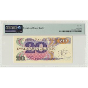 20 złotych 1982 - Z - PMG 65 EPQ