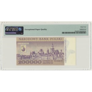 200.000 złotych 1989 - A - PMG 64 EPQ