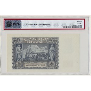 20 złotych 1940 - N - PCG 66 EPQ