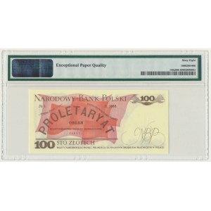 100 złotych 1986 - RR - PMG 68 EPQ